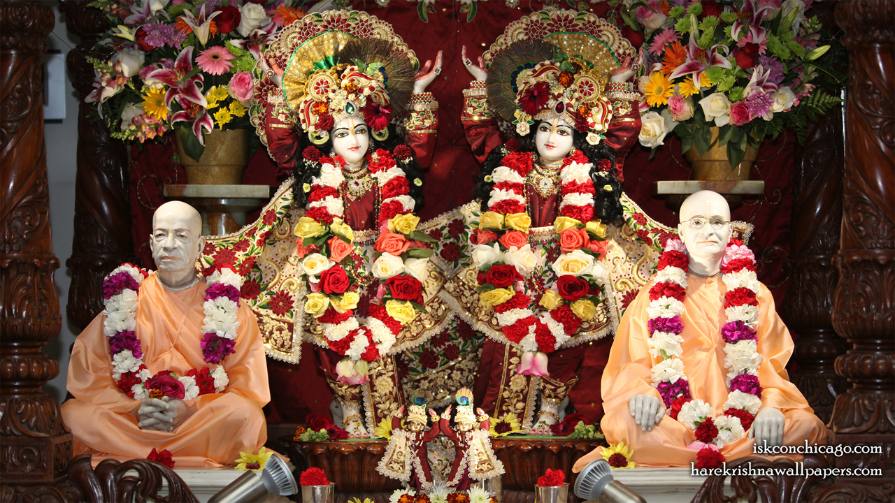 Sri Sri Gaura Nitai with Acharyas Wallpaper (005) Size1280x720 Download