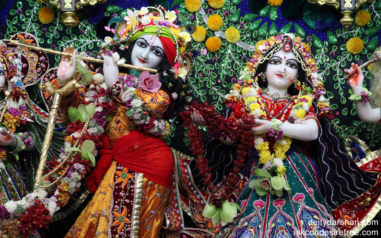 Sri Sri Radha Gopinath Close up Wallpaper (002) Size 1280x800 Download