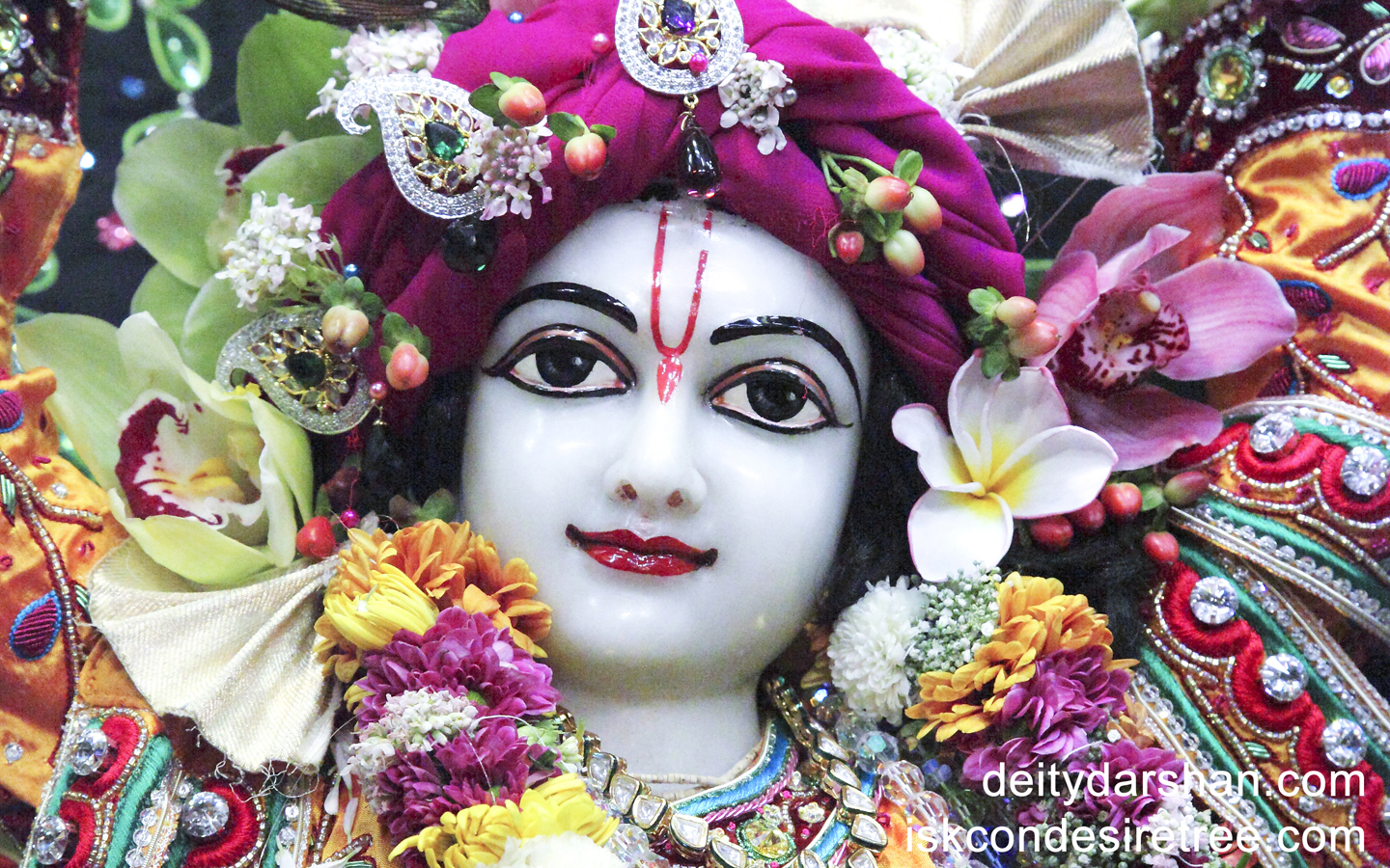 Sri Gaurachandra Close up Wallpaper (008) Size 1440x900 Download