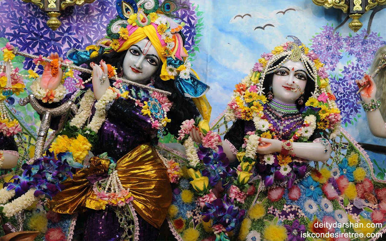 Sri Sri Radha Gopinath Close up Wallpaper (010) Size 1280x800 Download