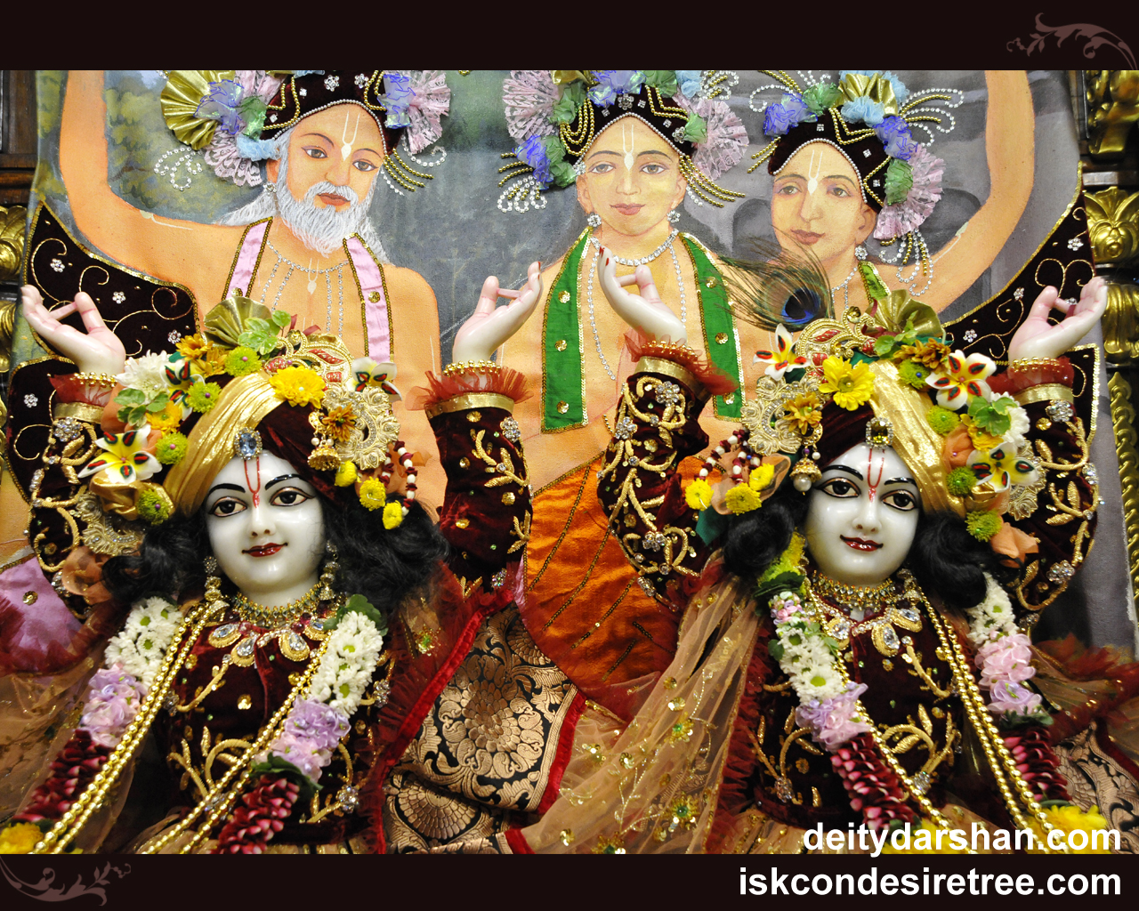 Sri Sri Nitai Gaurachandra Close up Wallpaper (011) Size 1280x1024 Download