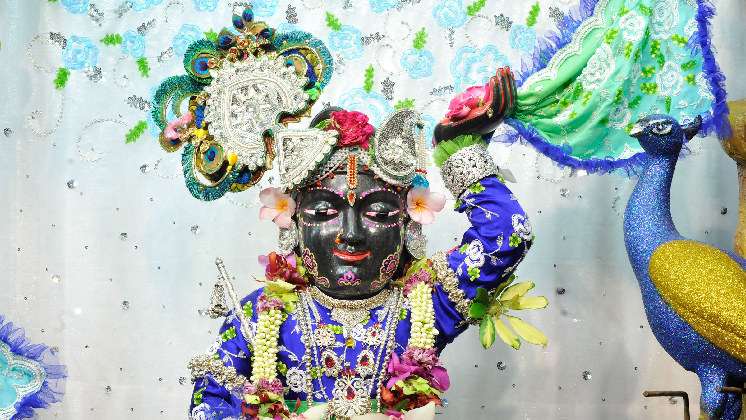 Sri Gopal Close up Wallpaper (016) Size 2400x1350 Download