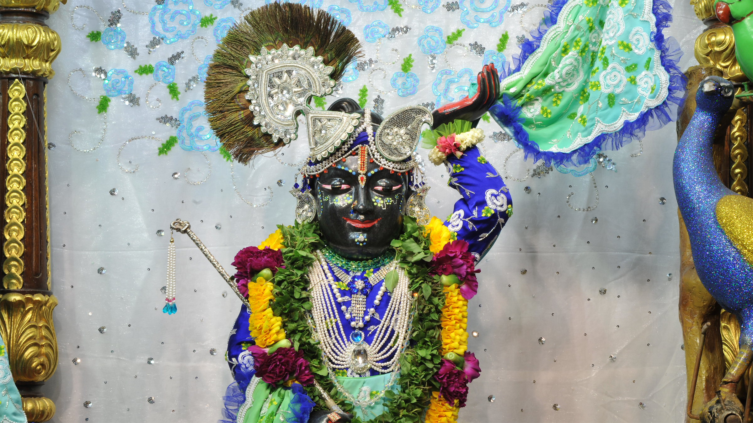 Sri Gopal Close up Wallpaper (019) Size 2400x1350 Download