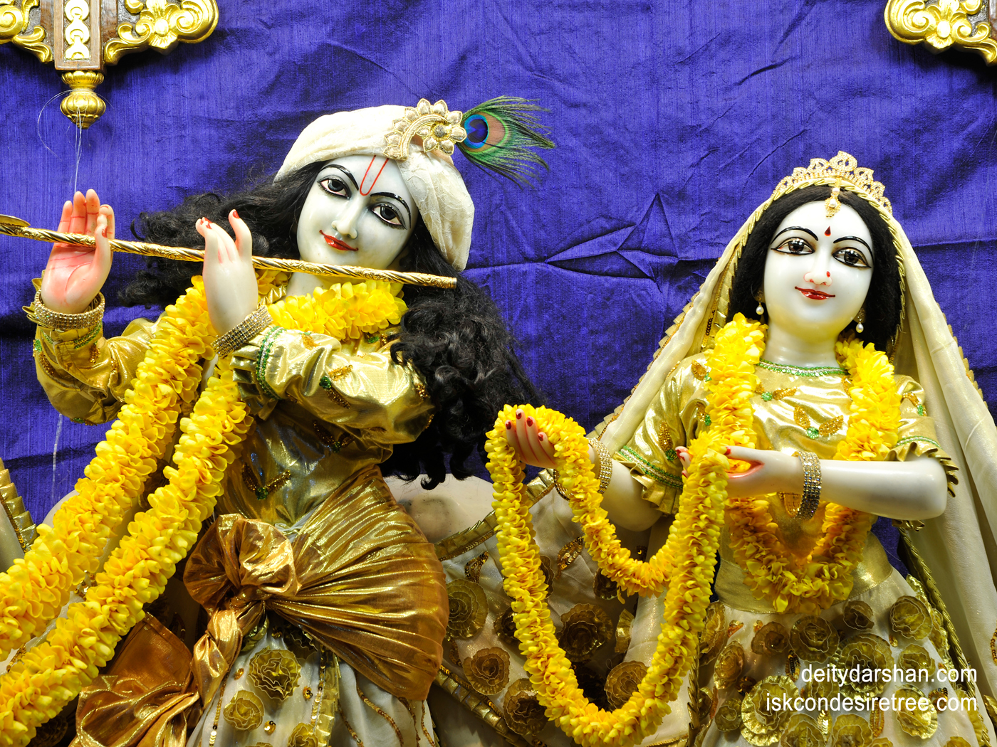 Sri Sri Radha Gopinath Close up Wallpaper (019) Size 1400x1050 Download