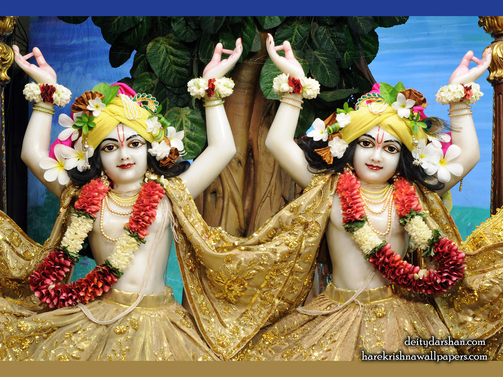 Sri Sri Nitai Gaurachandra Close up Wallpaer (024) Size 1024x768 Download