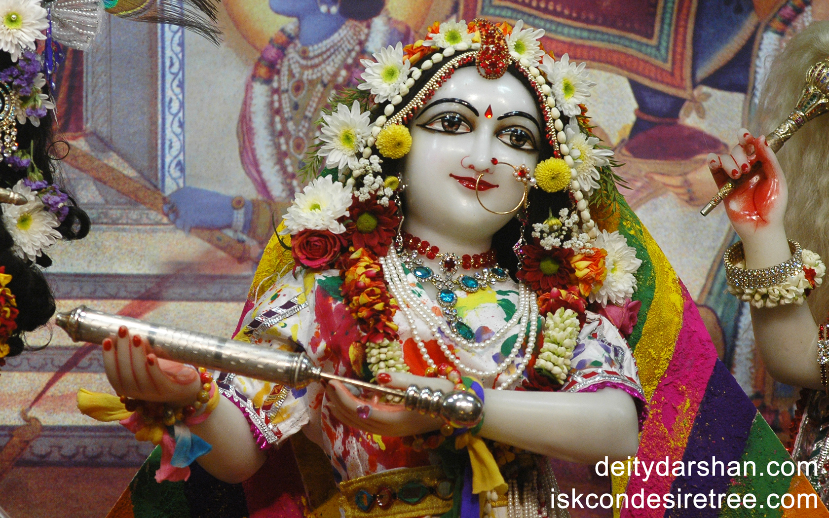 Srimati Radharani Close up Wallpaper (025) Size 1680x1050 Download