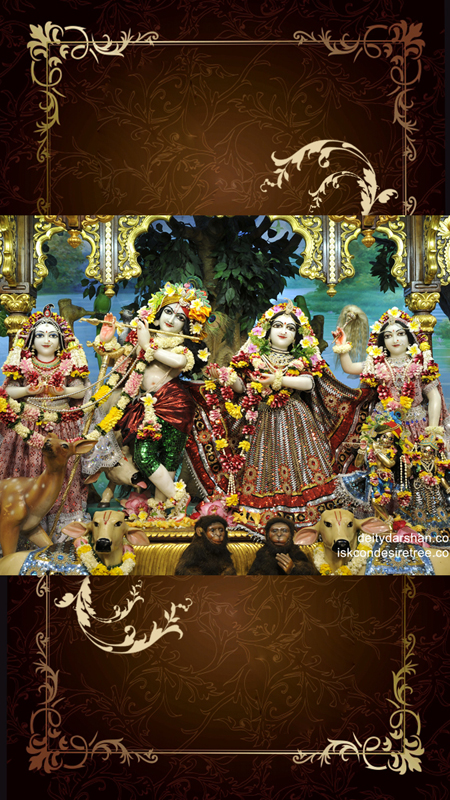 Sri Sri Radha Gopinath Lalita Vishakha Wallpaper (034) Size 450x800 Download
