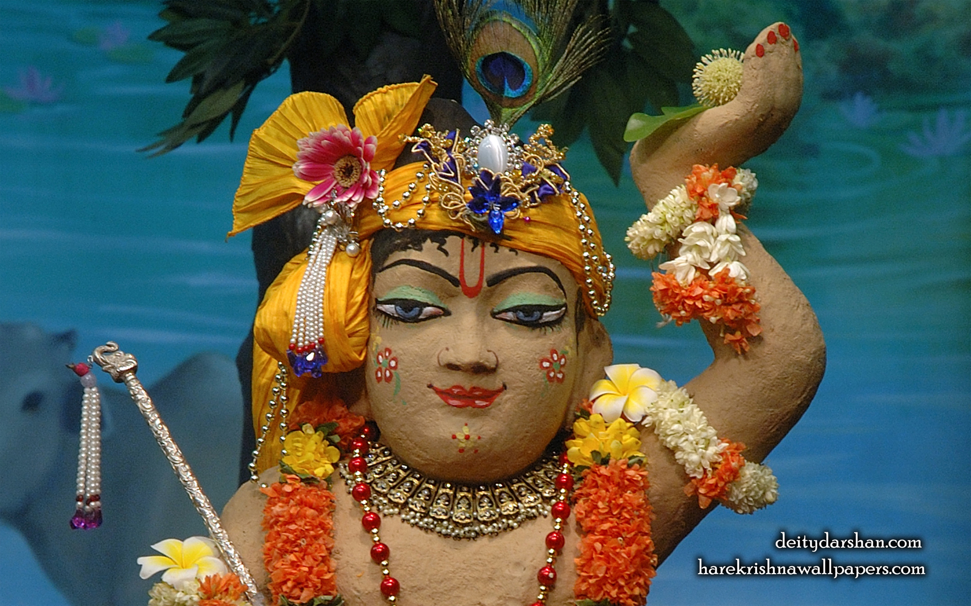 Sri Gopal Close up Wallpaper (039) Size 1920x1200 Download