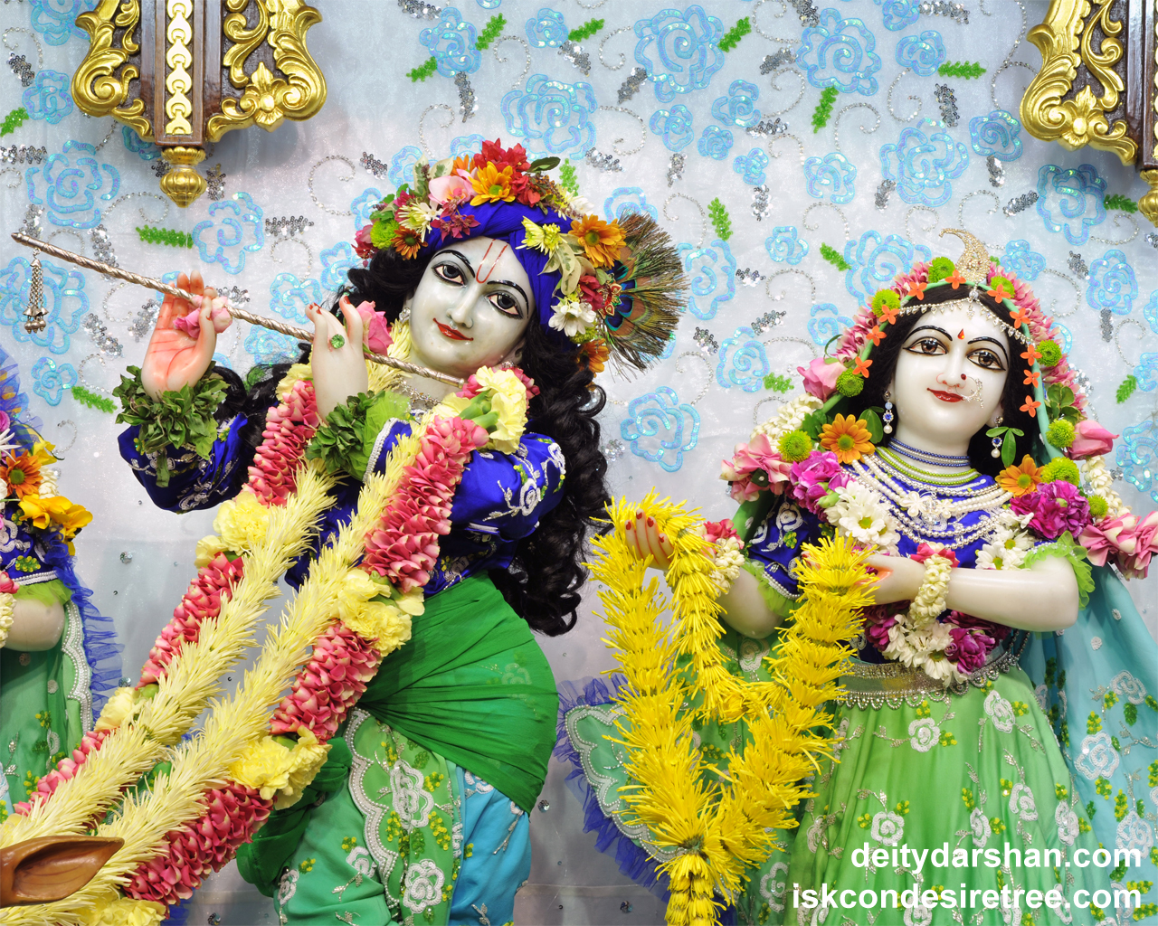 Sri Sri Radha Gopinath Close up Wallpaper (042) Size 1280x1024 Download