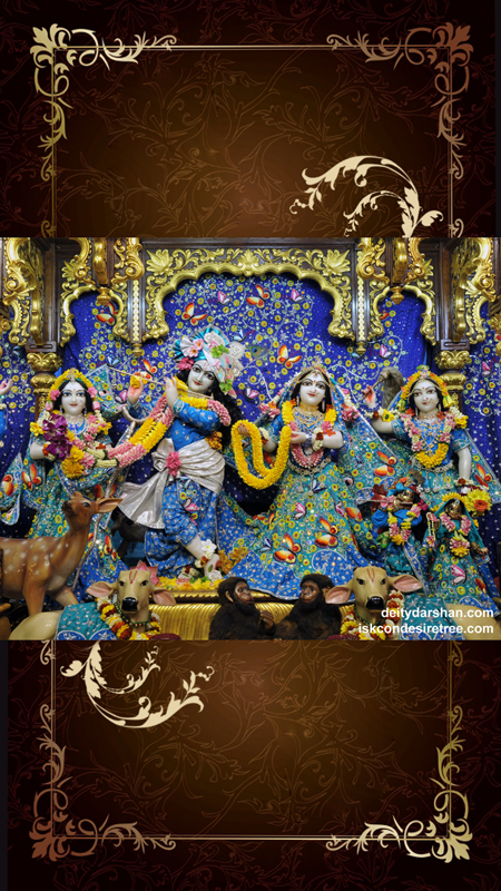 Sri Sri Radha Gopinath Lalita Vishakha Wallpaper (048) Size 450x800 Download
