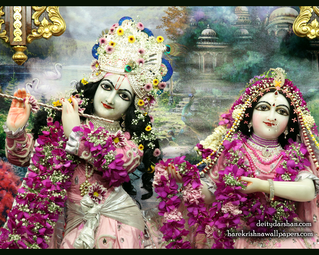 Sri Sri Radha Gopinath Close up Wallpaper (051) Size 1280x1024 Download