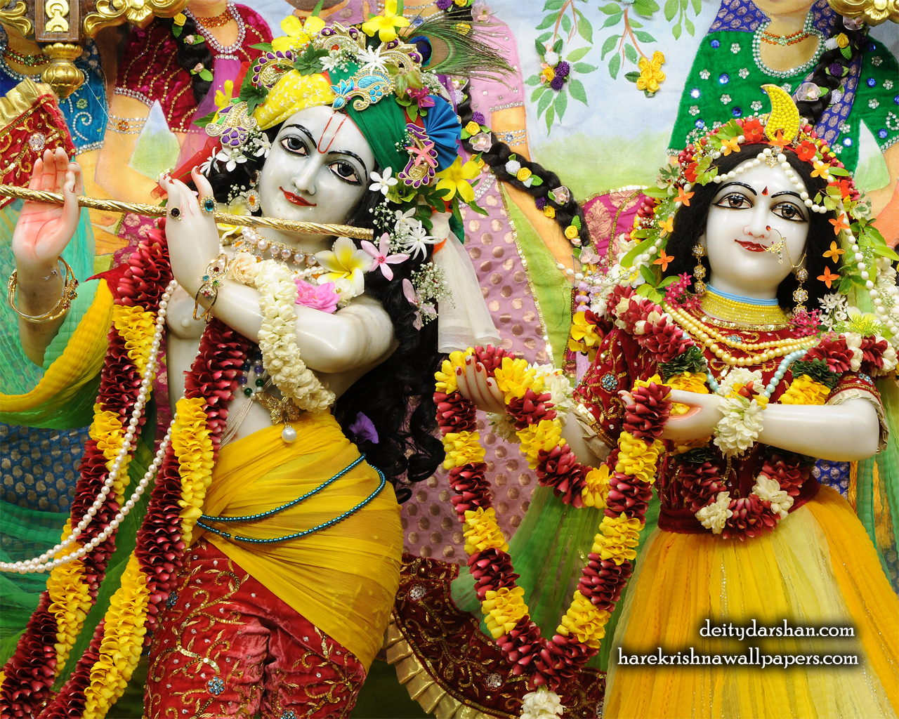 Sri Sri Radha Gopinath Close up Wallpaper (055) Size 1280x1024 Download
