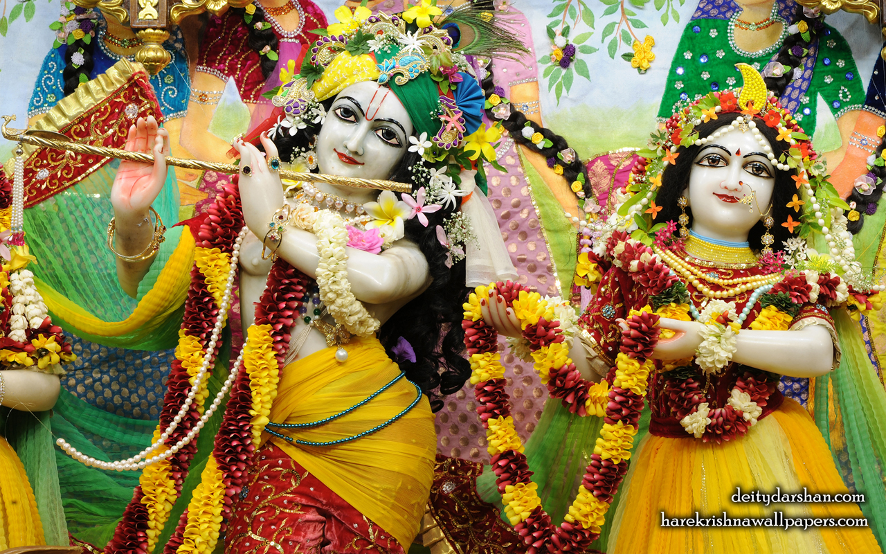 Sri Sri Radha Gopinath Close up Wallpaper (055) Size 1280x800 Download