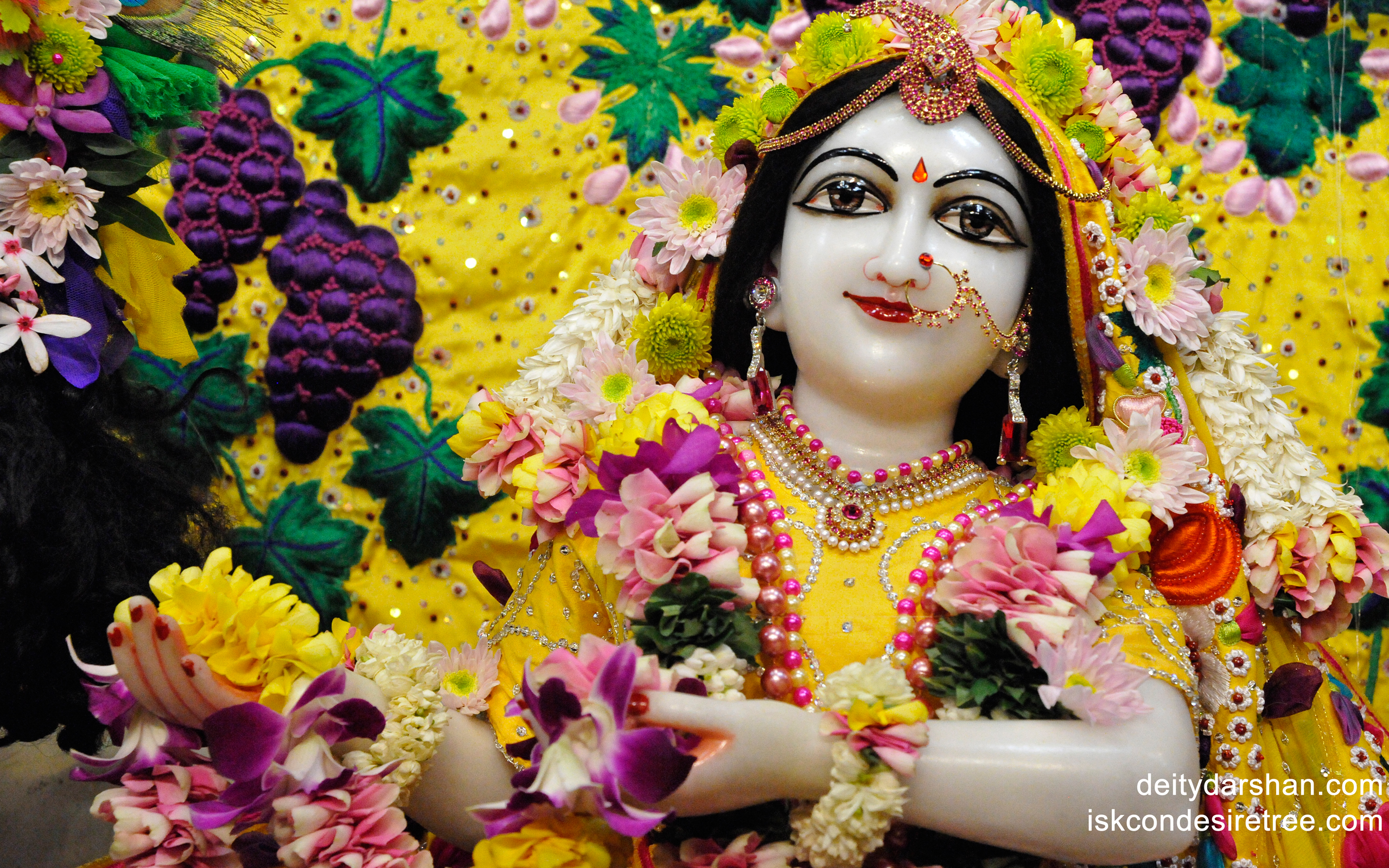 Srimati Radharani Close up Wallpaper (060) Size 2560x1600 Download