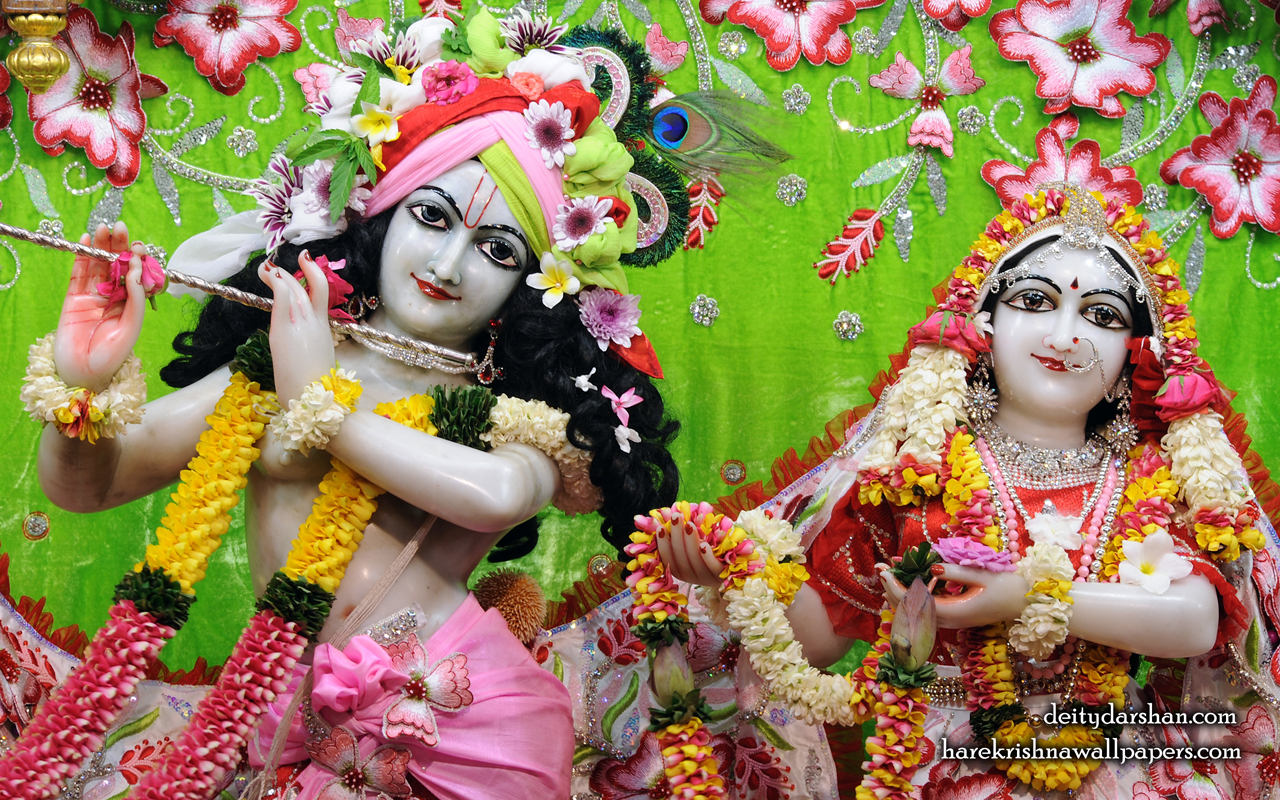 Sri Sri Radha Gopinath Close up Wallpaper (064) Size 1280x800 Download