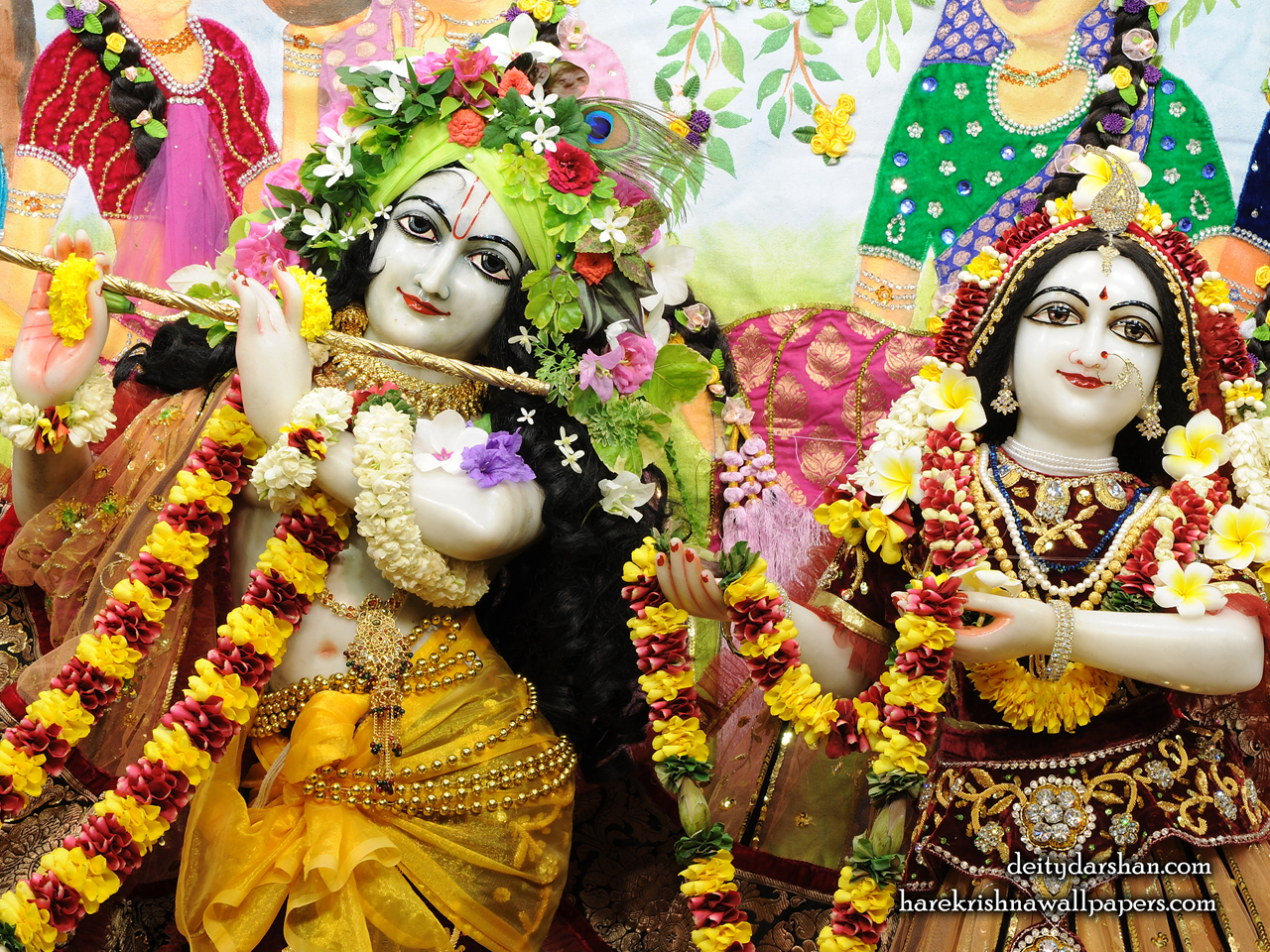 Sri Sri Radha Gopinath Close up Wallpaper (066) Size 1280x960 Download