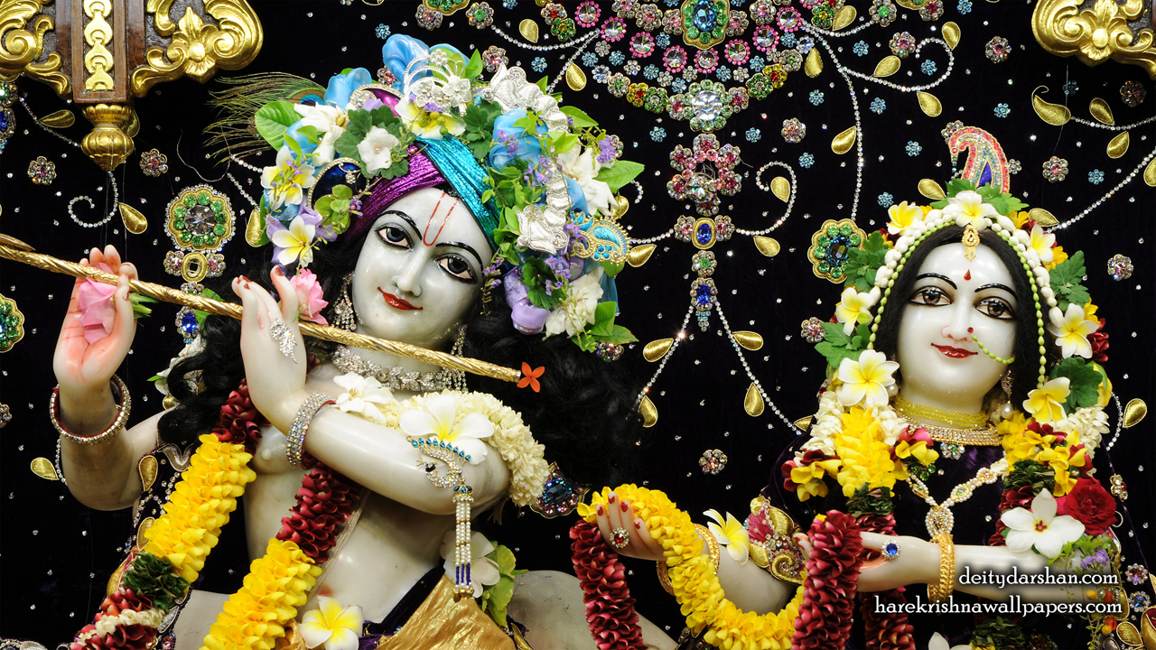Sri Sri Radha Gopinath Close up Wallpaper (067) Size1280x720 Download