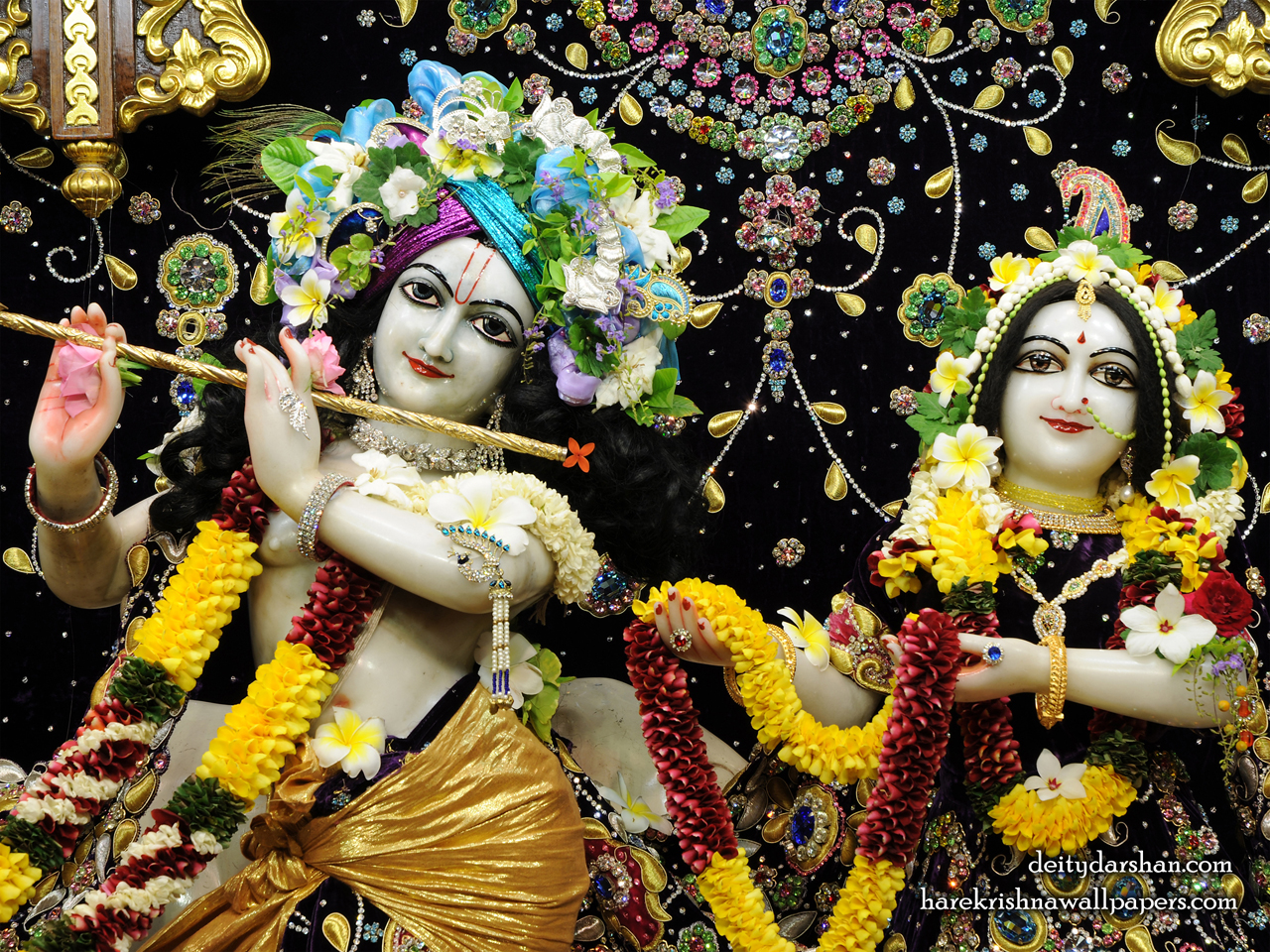 Sri Sri Radha Gopinath Close up Wallpaper (067) Size 1280x960 Download