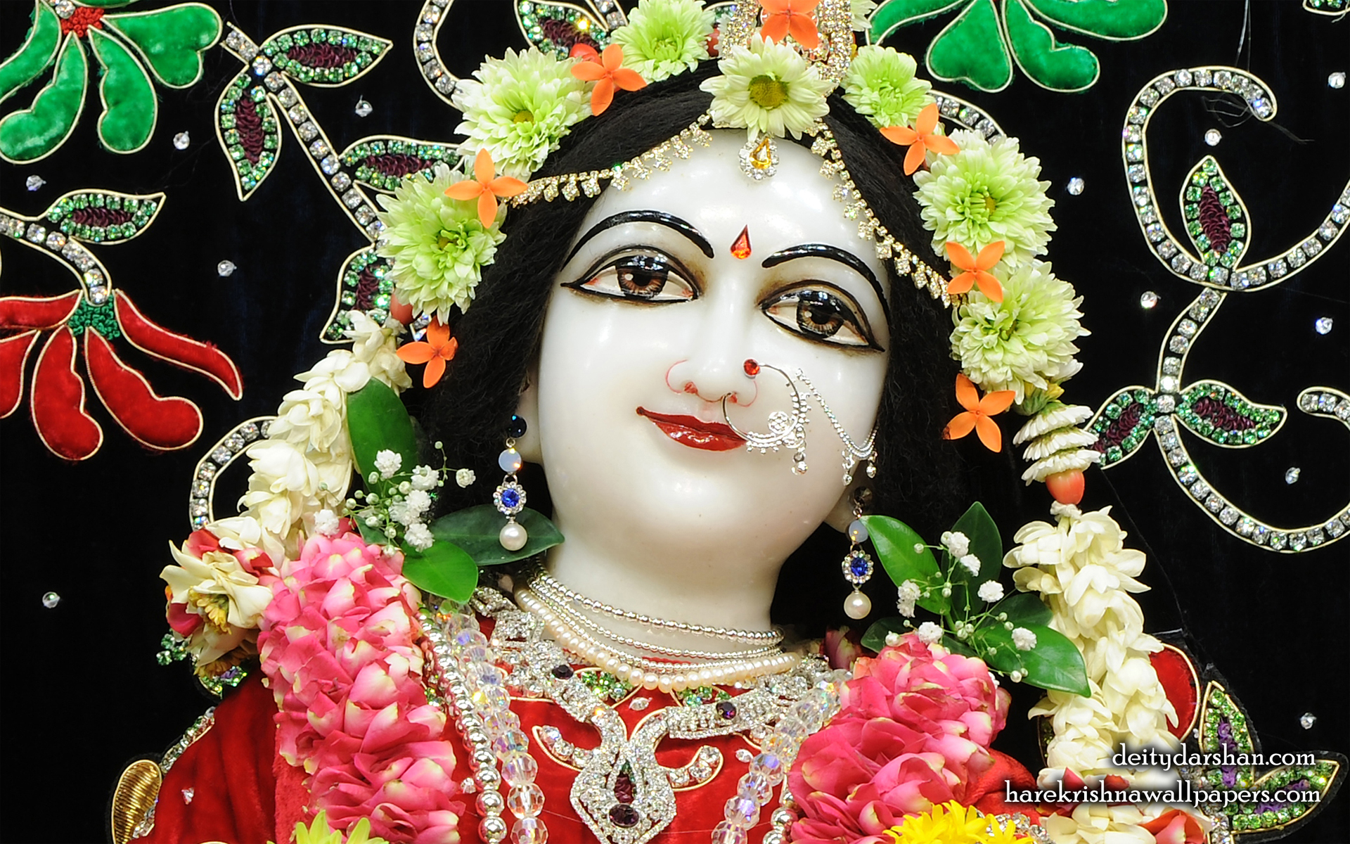 Srimati Radharani Close up Wallpaper (099) Size 1920x1200 Download