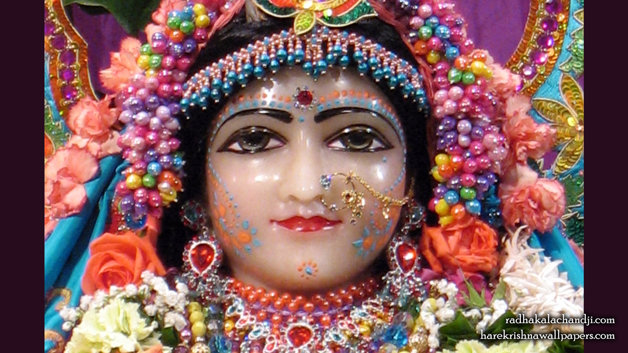 Sri Radha Close up Wallpaper (003) Size 1280x720 Download