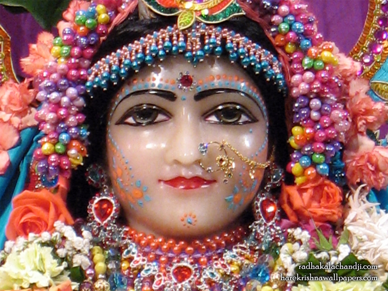 Sri Radha Close up Wallpaper (003) Size 800x600 Download