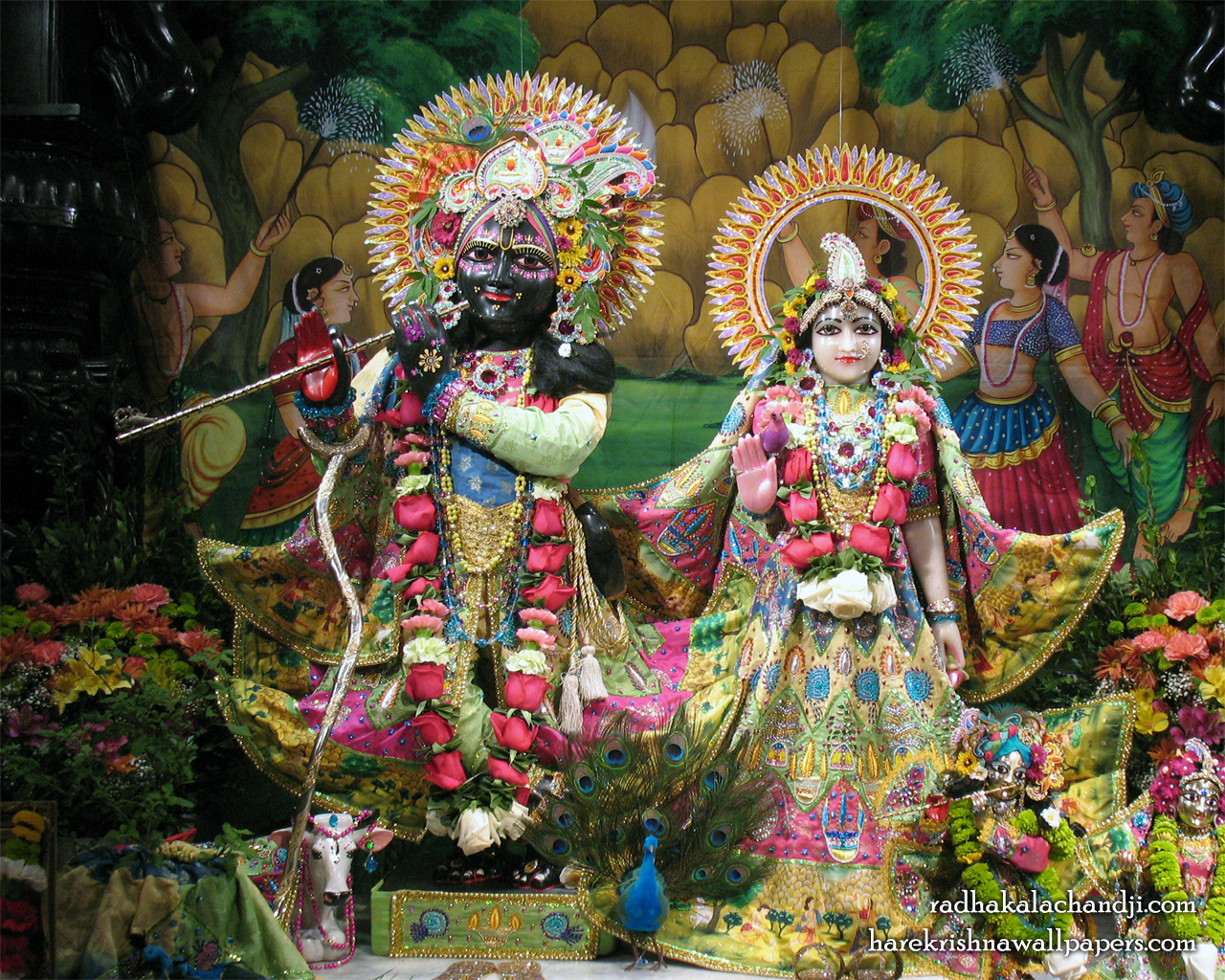 Sri Sri Radha Kalachanda Wallpaper (003) Size 1280x1024 Download