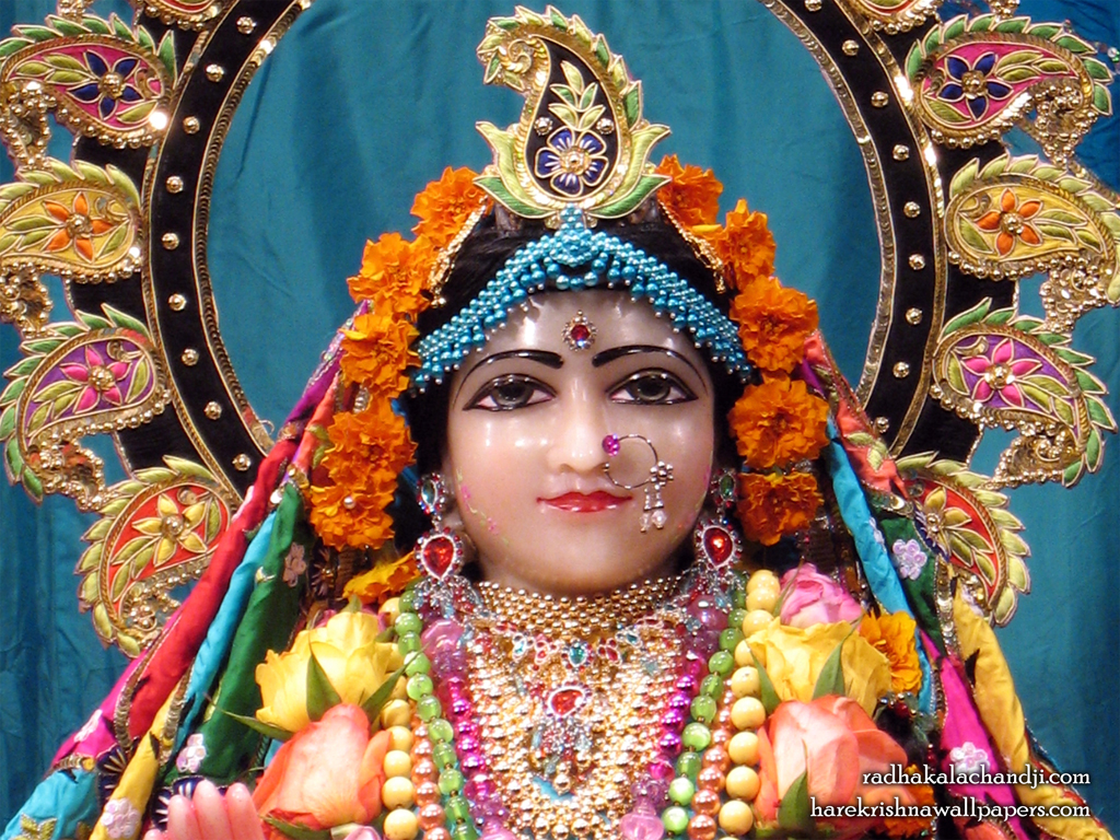 Sri Radha Close up Wallpaper (004) Size 1024x768 Download