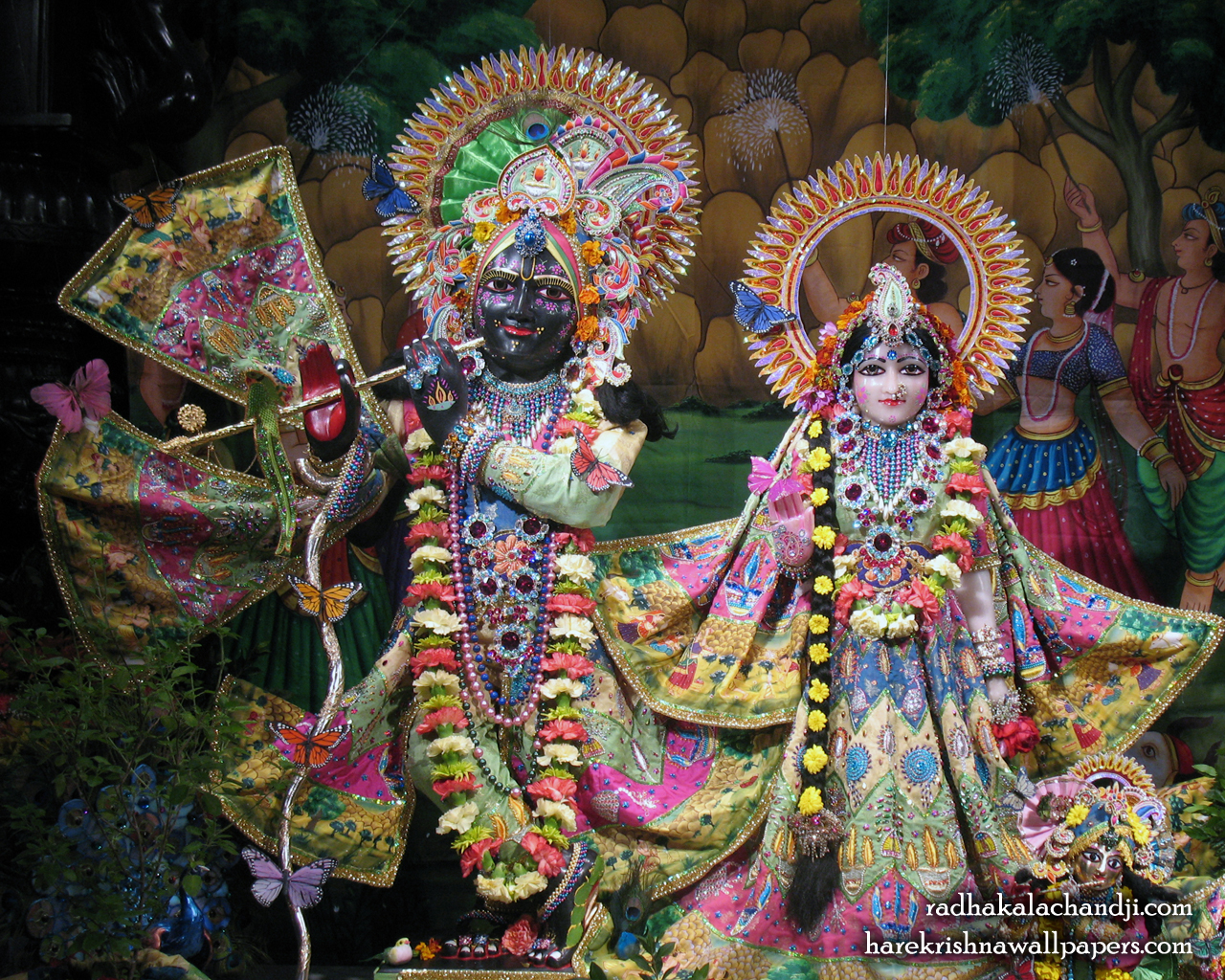 Sri Sri Radha Kalachanda Wallpaper (004) Size 1280x1024 Download