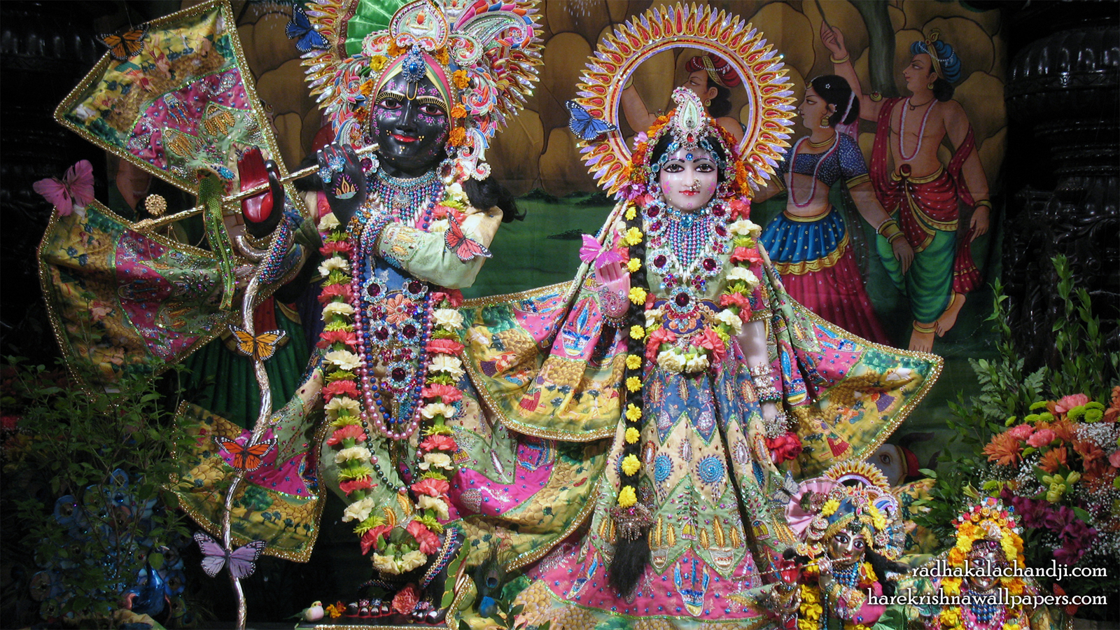 Sri Sri Radha Kalachanda Wallpaper (004) Size 1600x900 Download