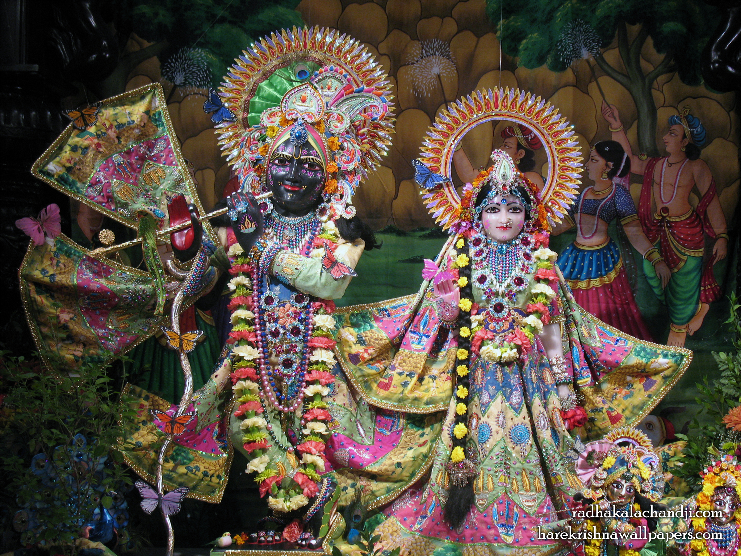 Sri Sri Radha Kalachanda Wallpaper (004) Size 2400x1800 Download