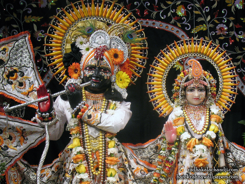 Sri Sri Radha Kalachanda Close up Wallpaper (004) Size 1024x768 Download