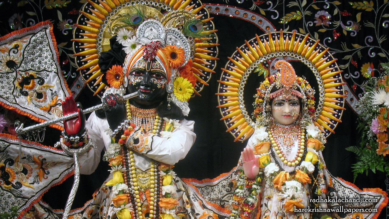 Sri Sri Radha Kalachanda Close up Wallpaper (004) Size 1280x720 Download