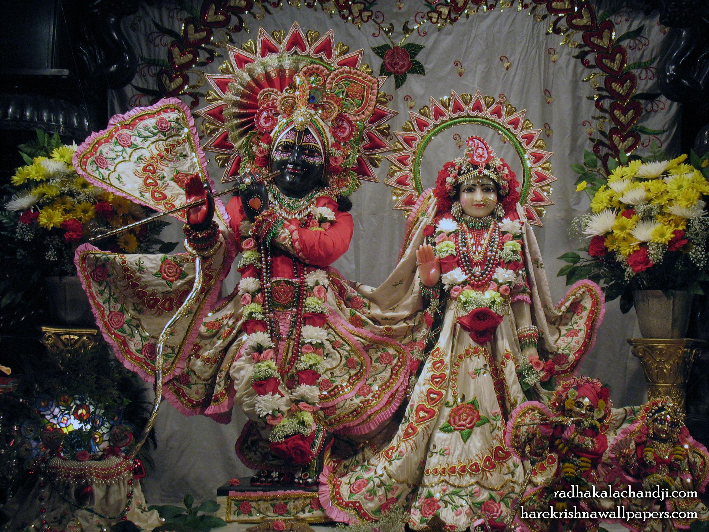 Sri Sri Radha Kalachanda Wallpaper (006) Size 2400x1800 Download