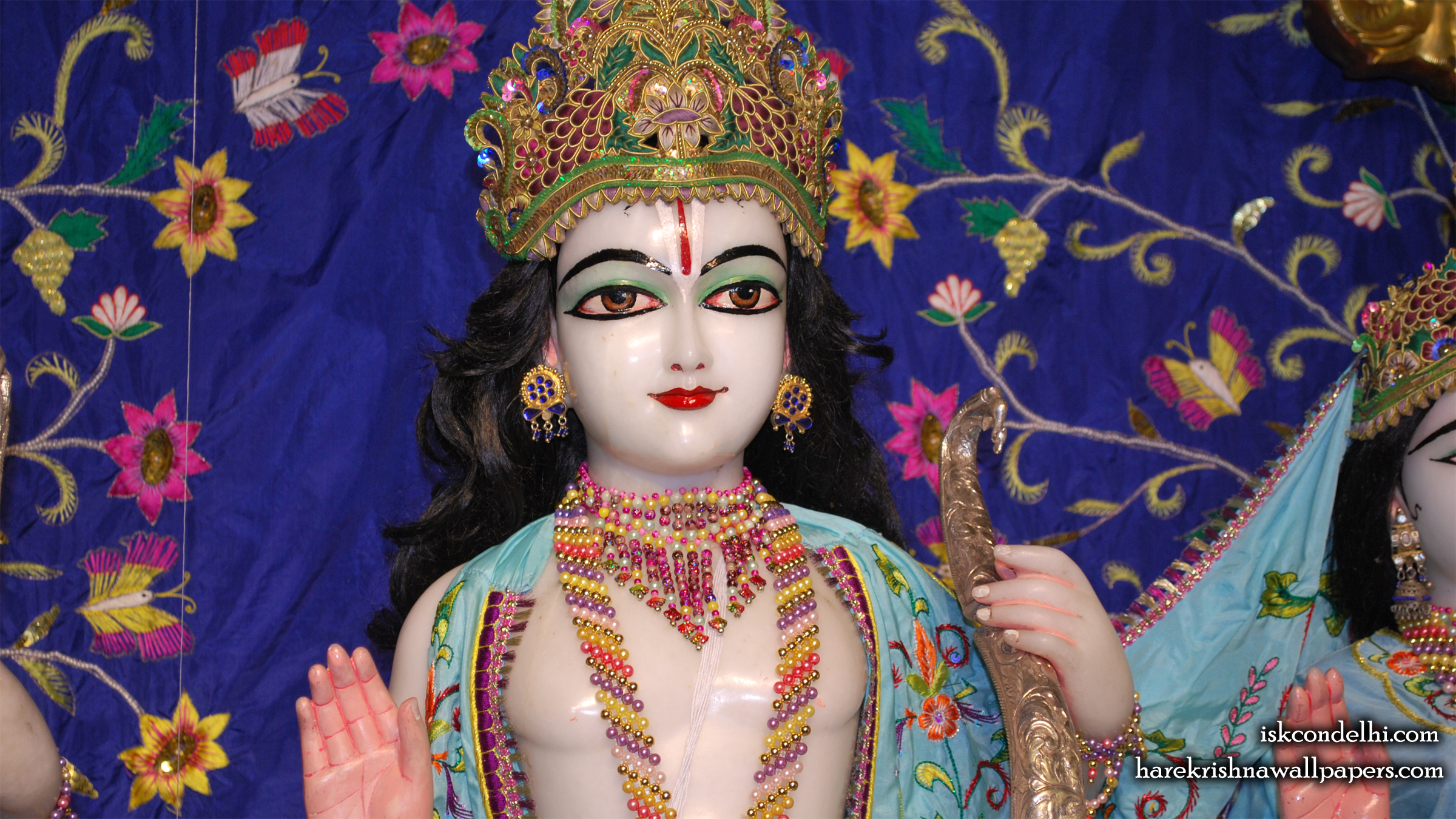 Sri Rama Close up Wallpaper (001) Size 2400x1350 Download