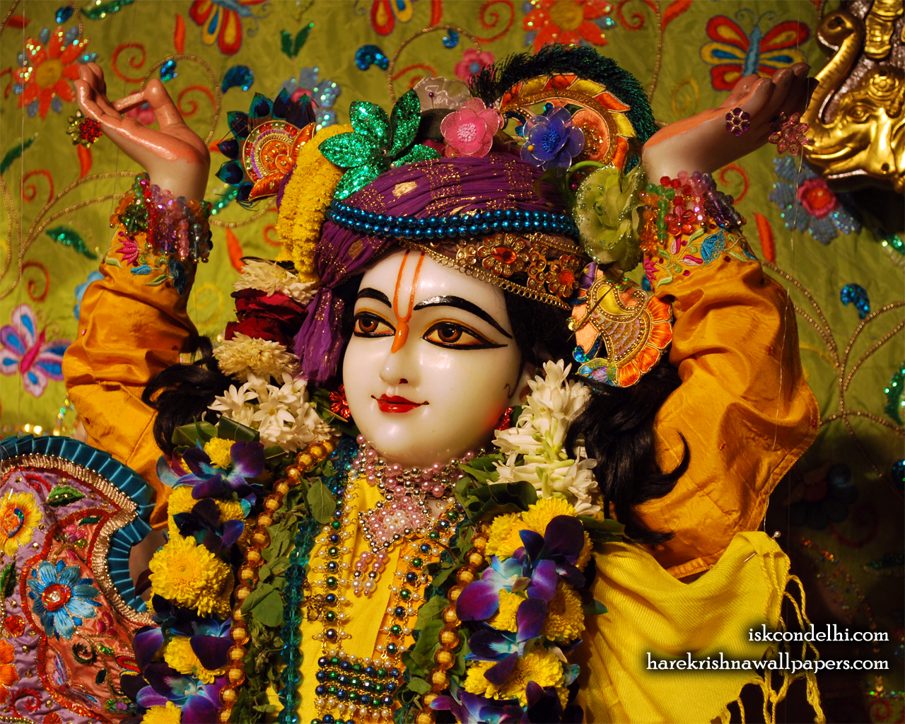 Sri Gaura Close up Wallpaper (002) Size 1280x1024 Download