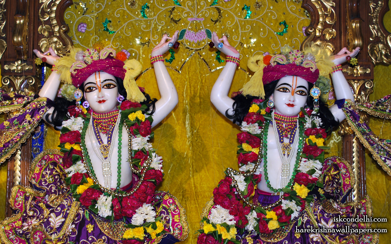 Sri Sri Gaura Nitai Close up Wallpaper (002) Size 1280x800 Download