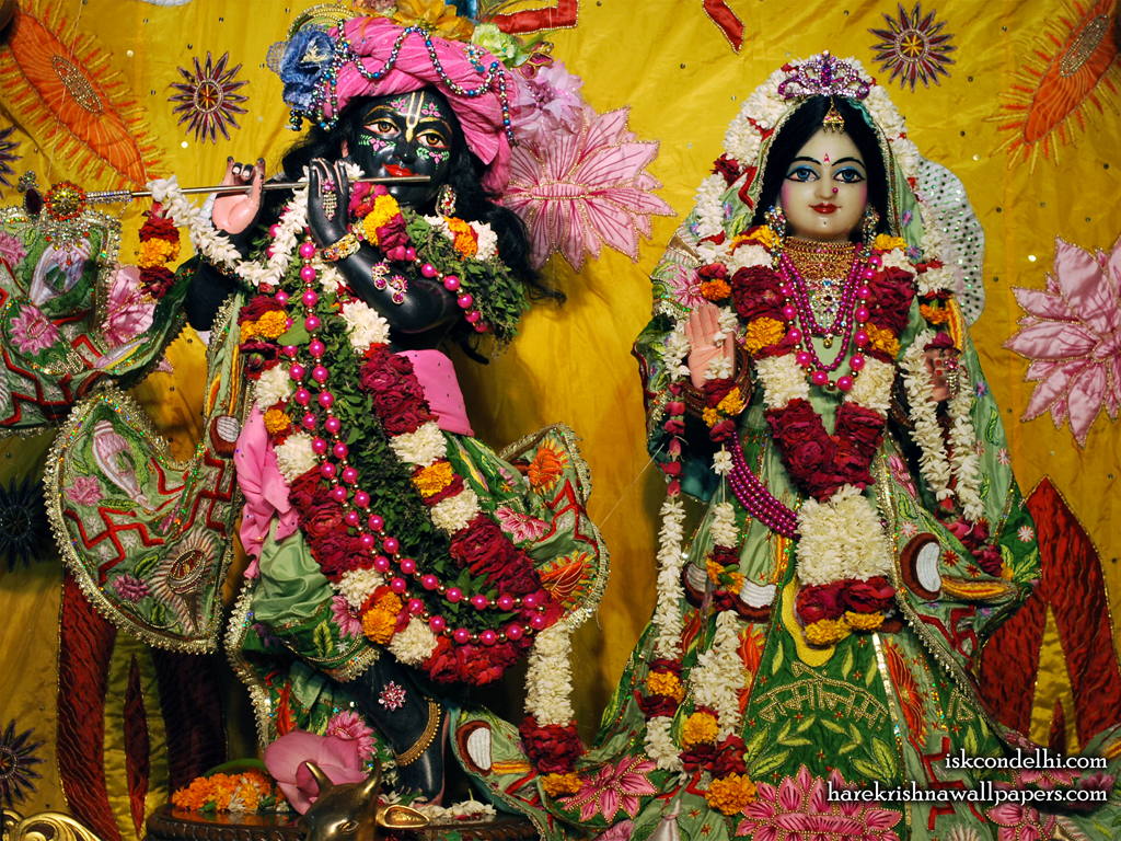 Sri Sri Radha Parthasarathi Wallpaper (003) Size 1024x768 Download