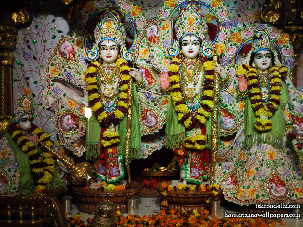 Sri Sri Sita Rama Laxman Hanuman Wallpaper (003) Size 1024x768 Download