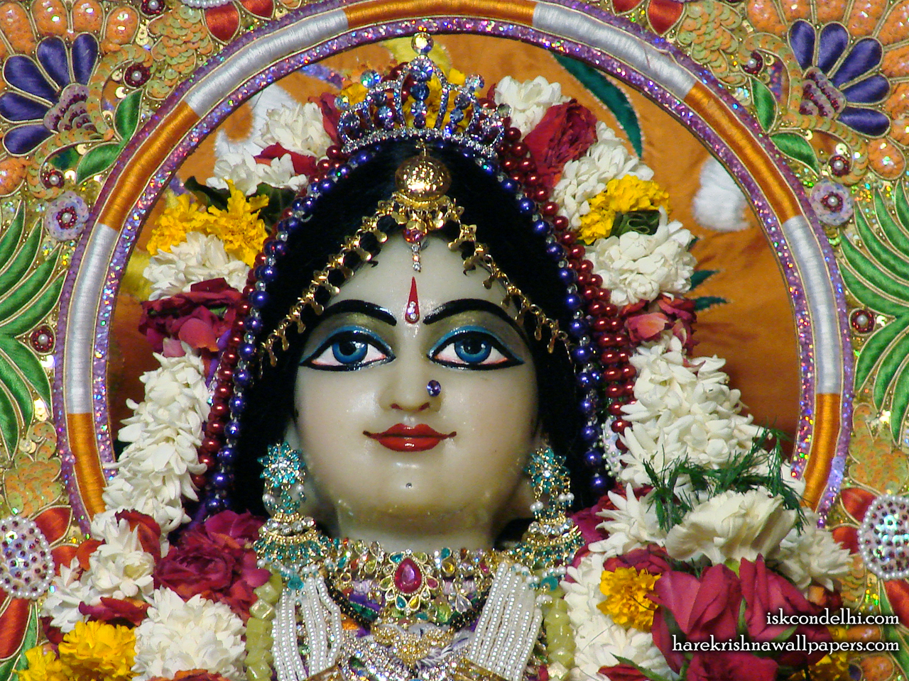Sri Radha Close up Wallpaper (005) Size 1280x960 Download