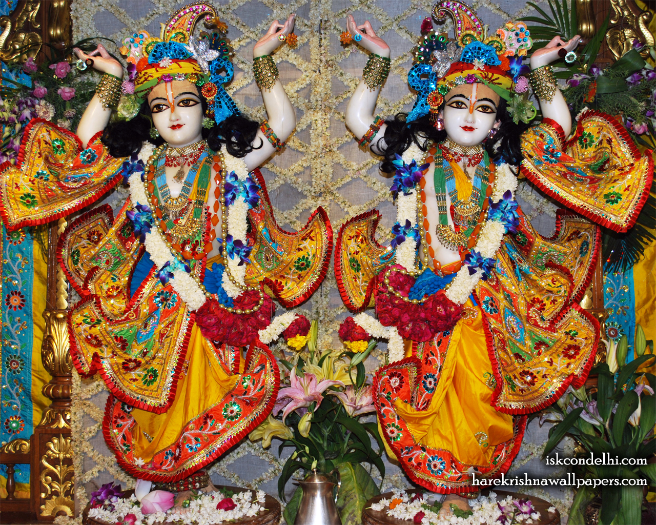 Sri Sri Gaura Nitai Wallpaper (005) Size 1280x1024 Download