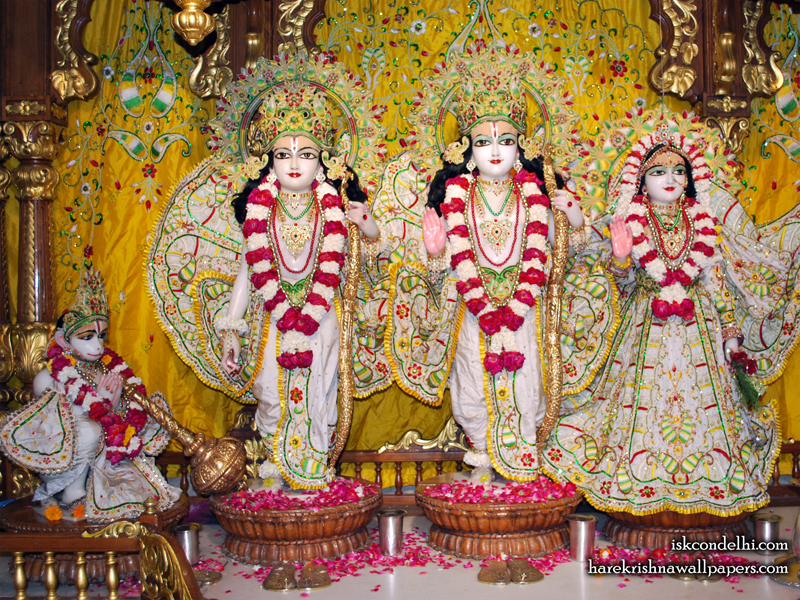 Sri Sri Sita Rama Laxman Hanuman Wallpaper (005) Size 800x600 Download