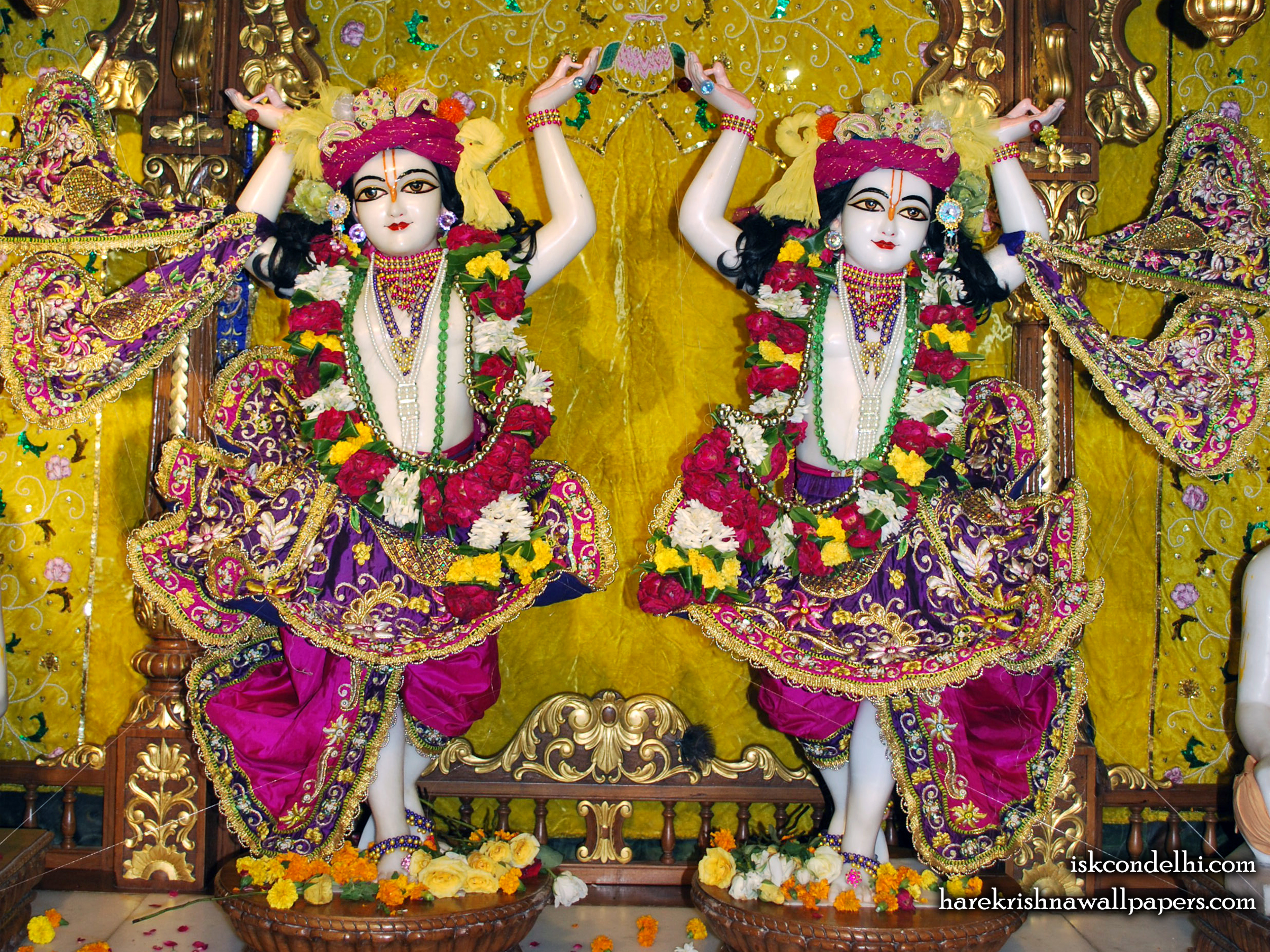 Sri Sri Gaura Nitai Wallpaper (006) Size 2400x1800 Download