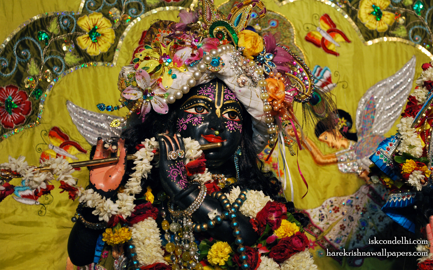 Sri Parthasarathi Close up Wallpaper (007) Size 1440x900 Download