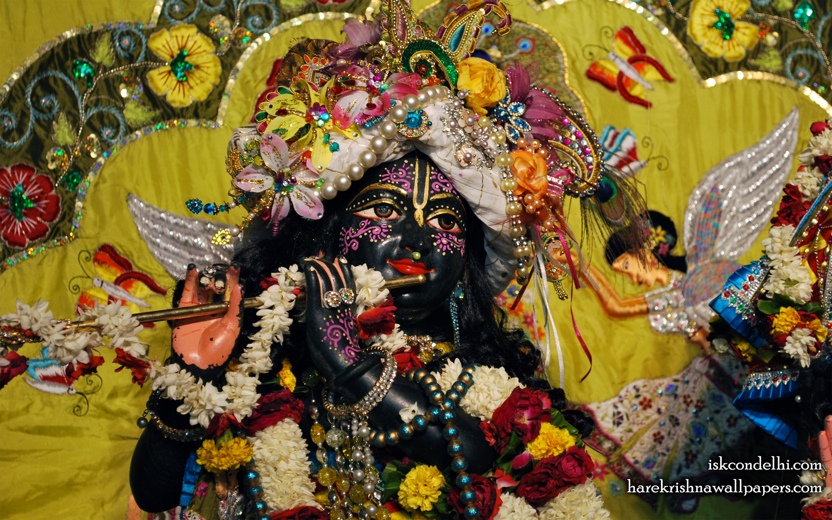 Sri Parthasarathi Close up Wallpaper (007) Size 1680x1050 Download