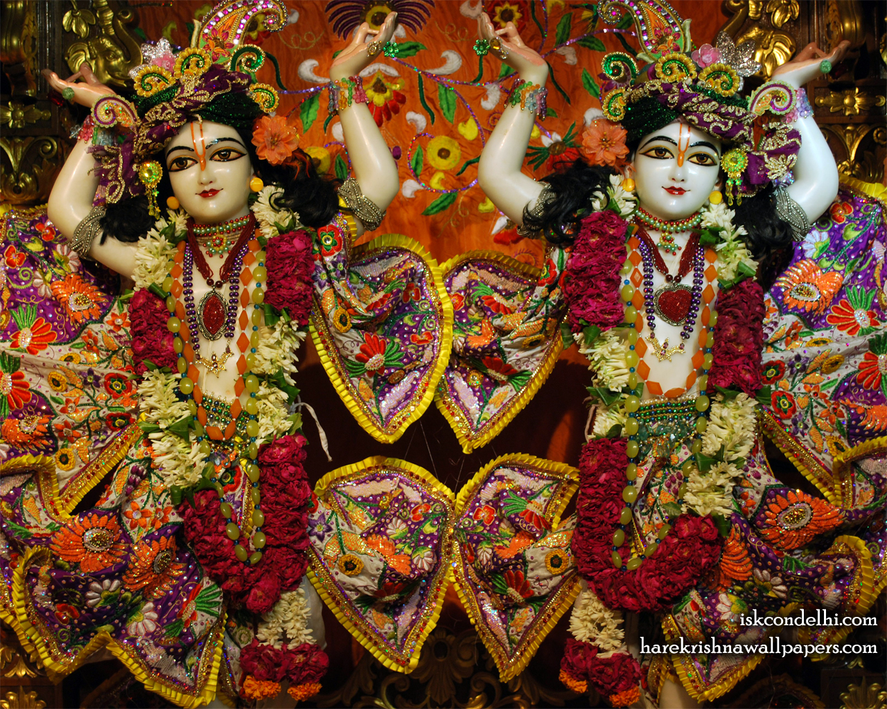 Sri Sri Gaura Nitai Close up Wallpaper (007) Size 1280x1024 Download