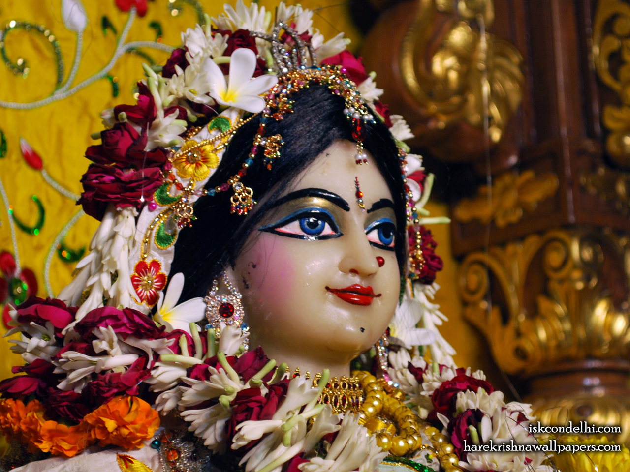 Sri Radha Close up Wallpaper (008) Size 1280x960 Download