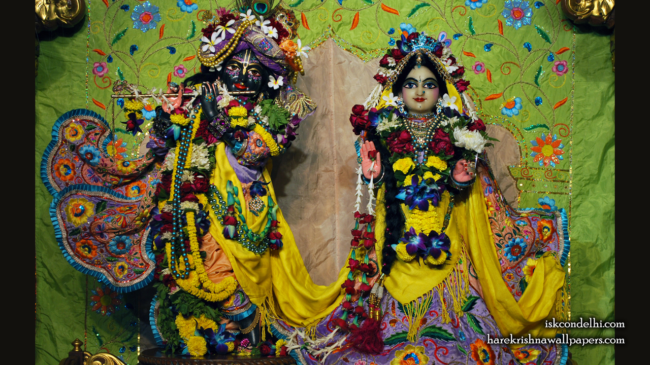 Sri Sri Radha Parthasarathi Wallpaper (008) Size1280x720 Download