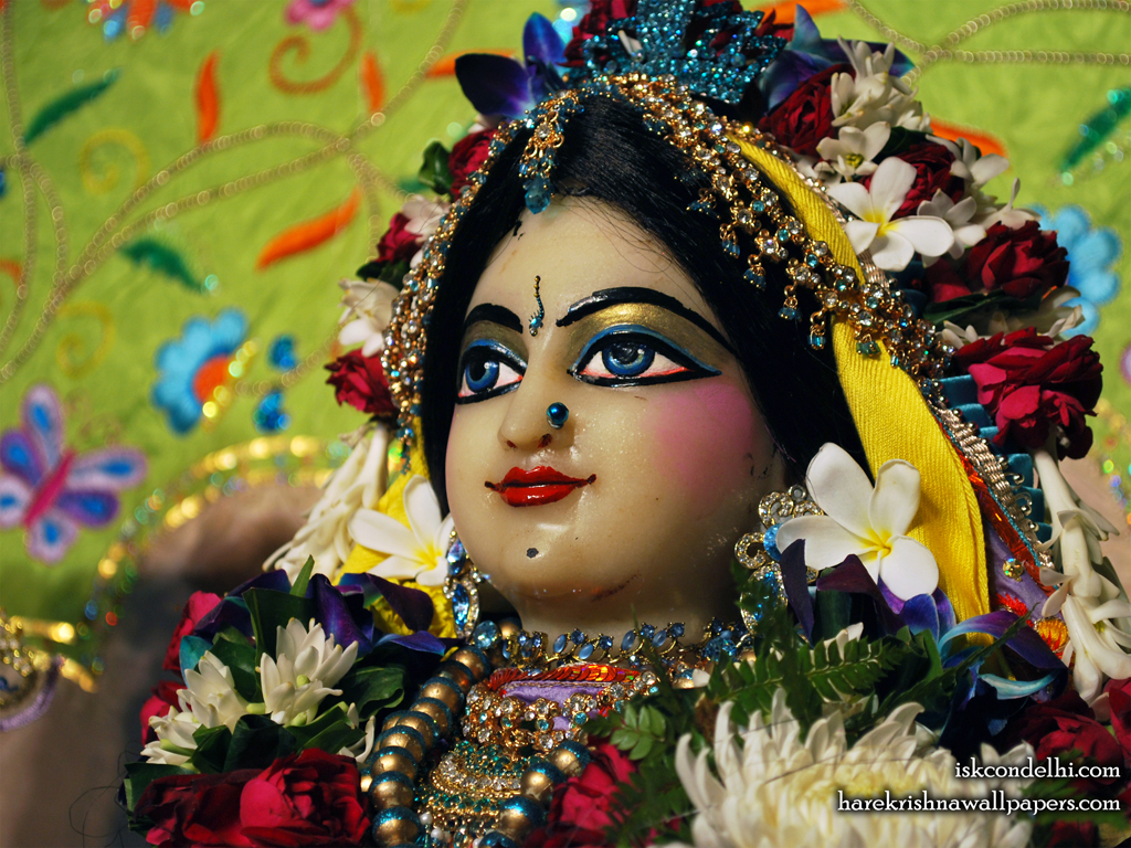 Sri Radha Close up Wallpaper (010) Size 1024x768 Download