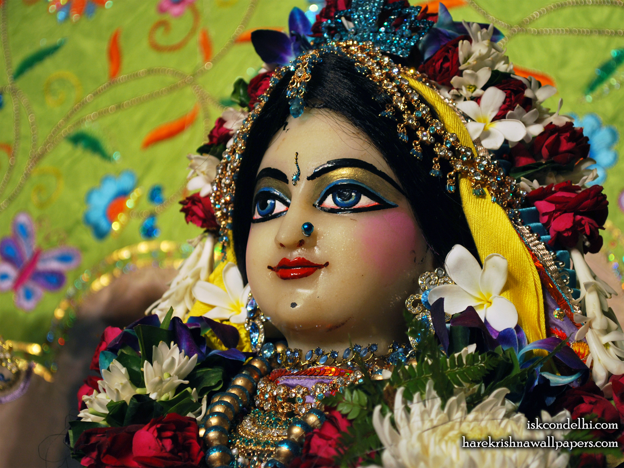 Sri Radha Close up Wallpaper (010) Size 1280x960 Download