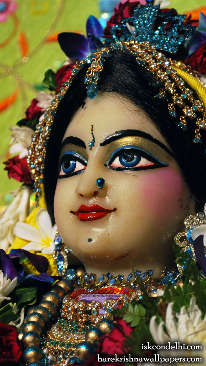 Sri Radha Close up Wallpaper (010) Size 675x1200 Download